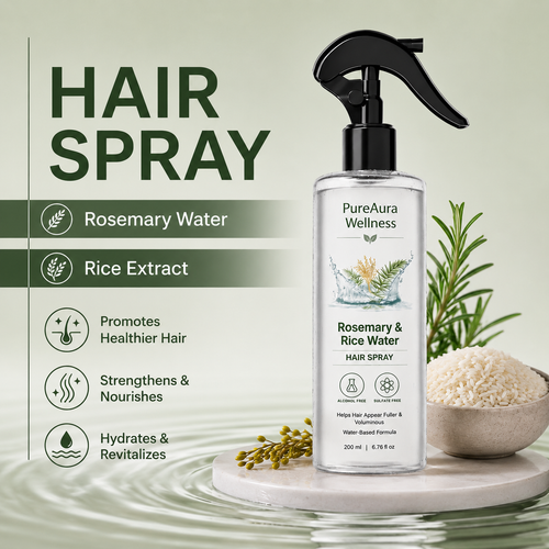Rosemary and Rice Hair Spray